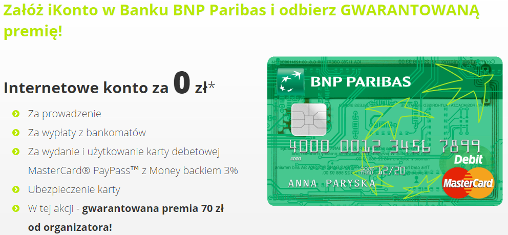 iKonto BNP Paribas z premią 70 zł_opinie-cover