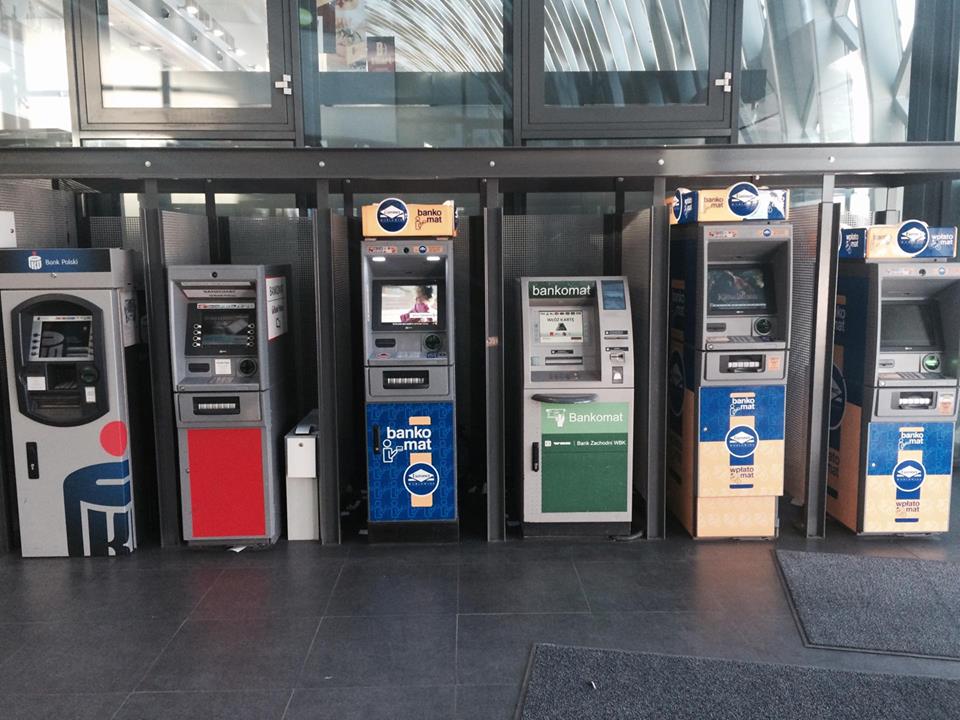 bankomaty w Poznaniu dworzec